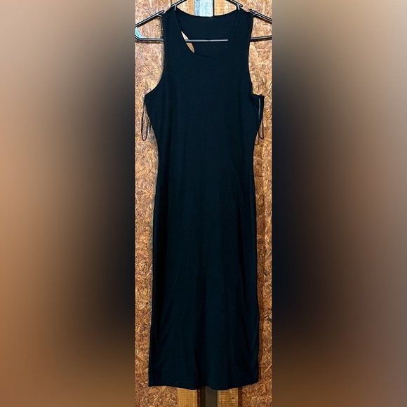 Dresses & Skirts - Women’s long small black tank top dress